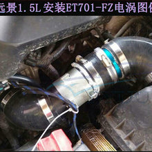 Car Electric Turbo Charger Boost Air Intake Fan + Brushless 50A ESC 52000RPM Max