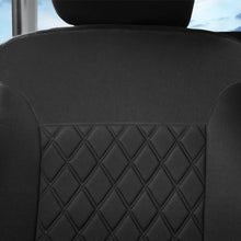 Front Bucket Seat Covers Neosupreme Auto Car SUV Black w/ Free Gift