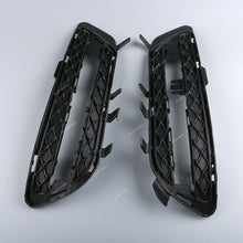 Front LH&RH Side Fog Lamp Light Mesh Grille Trim For Mercedes E350 E550 09-16