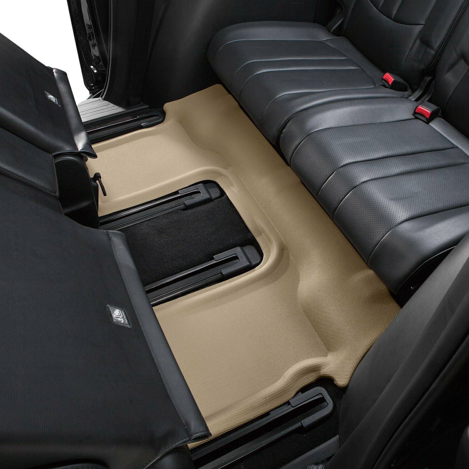 For Nissan Rogue 2014-2020 3D MAXpider L1NS10131502 Kagu 3rd Row Tan Floor Liner