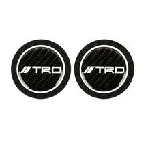 4PCS Silicone CF Glow in Dark Car Cup Holder Pad Mat Coaster For TRD Non-Slip