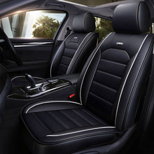 Deluxe PU Leather Car Seat Covers Waterproof 5 Seats Set for Toyota Corolla RAV4