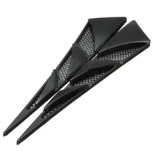 2Pc Universal Car Decor Air Flow Intake Scoop Bonnet Simulation Vent Cover Hood