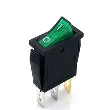 12V On/Off Large Rectangle Rocker Switch LED Lighted Car Dash Boat 3-Pin SPST