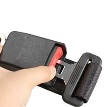 14" Universal Car Auto Seat Seatbelt Safety Belt Extender Extension Buckle Black