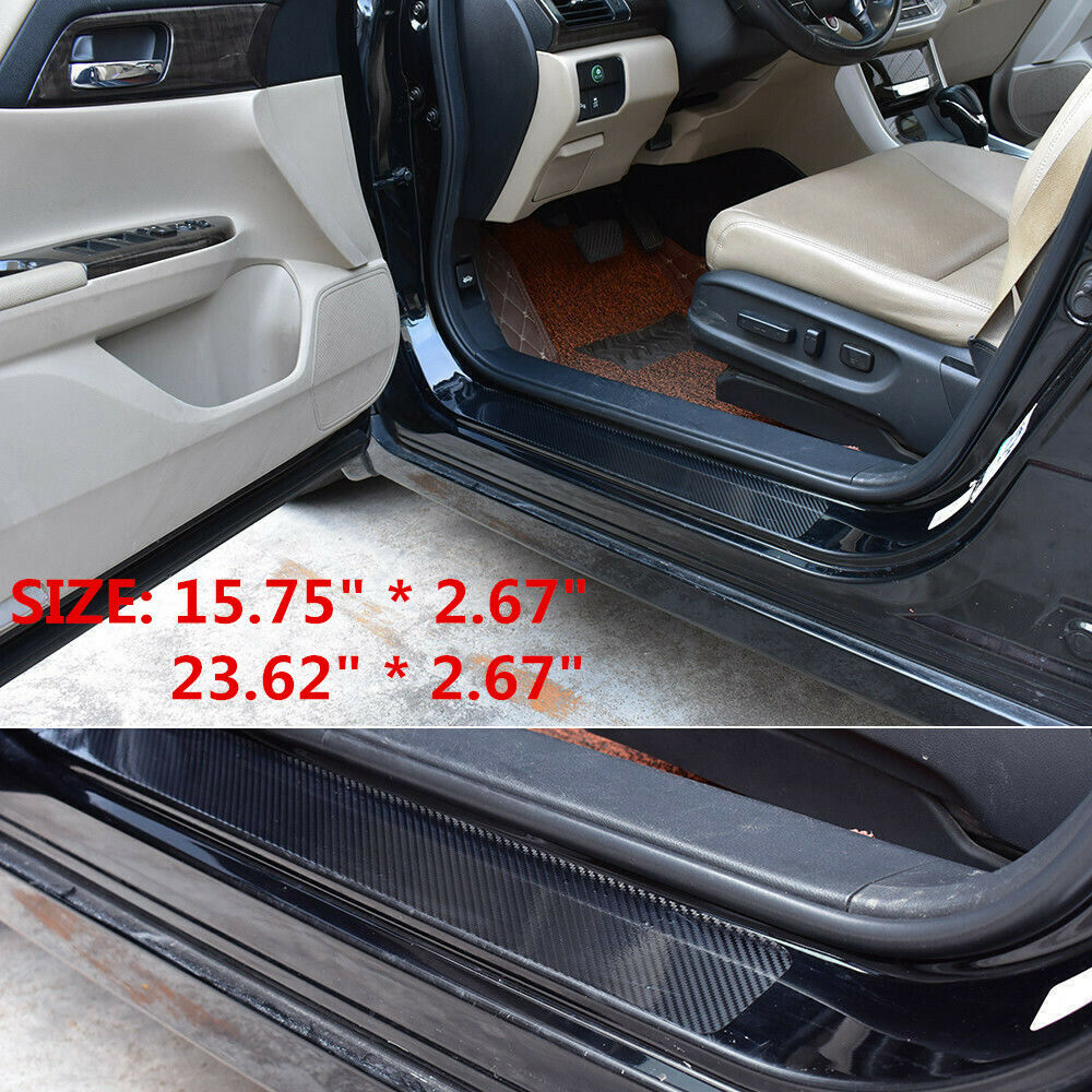 Auto Stickers Decals 5D Car Universal Protector Car Door Anti-scratch Stickers