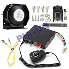 400W 8 Sound Car Warning Alarm Siren Horn Loud Speaker Microphone System US SHIP