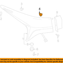TOYOTA OEM Taillight Tail Light-Rear-Combo Lamp Grommet 9018906242