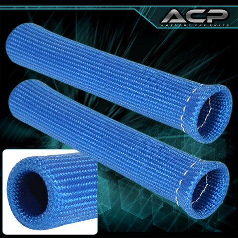 Universal Spark Plug Wire Boot High Heat Insulator Shield Turbocharger Set Blue