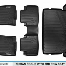 Maxliner 2014-2020 Fits Nissan Rogue Floor Mats Maxtray Cargo Liner 3rd Row Seat