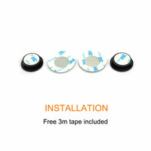 1*2Pcs small round mirror blind spot car rearview mirror auxiliary mirro