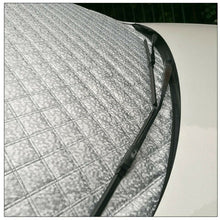 Silver Car Windshield Cover Sun Shade Protector Snow Ice Rain Dust Frost Guard