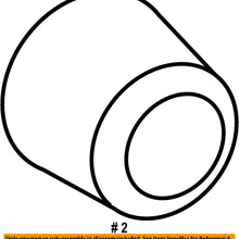 TOYOTA OEM Front Door-Door Shell Cushion 9054109124