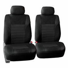 3 Row 8 Seaters Seat Covers For SUV Van 3D Mesh Solid Black Full Set