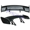 54'' INCH Car Trunk Spoiler GT-Style Wing Glossy ABS Carbon Fiber Look US Stock