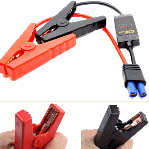 Jumper Cable EC5 Connector Alligator Clamp for Car Jump Starter Booster Battery
