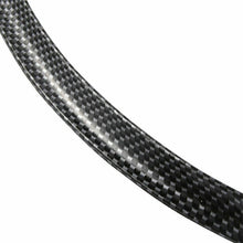 2PCS 28.7" Carbon Fiber Car Wheel Eyebrow Arch Trim Lips Fender Flares Protector