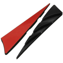 2Pc Universal Car Decor Air Flow Intake Scoop Bonnet Simulation Vent Cover Hood
