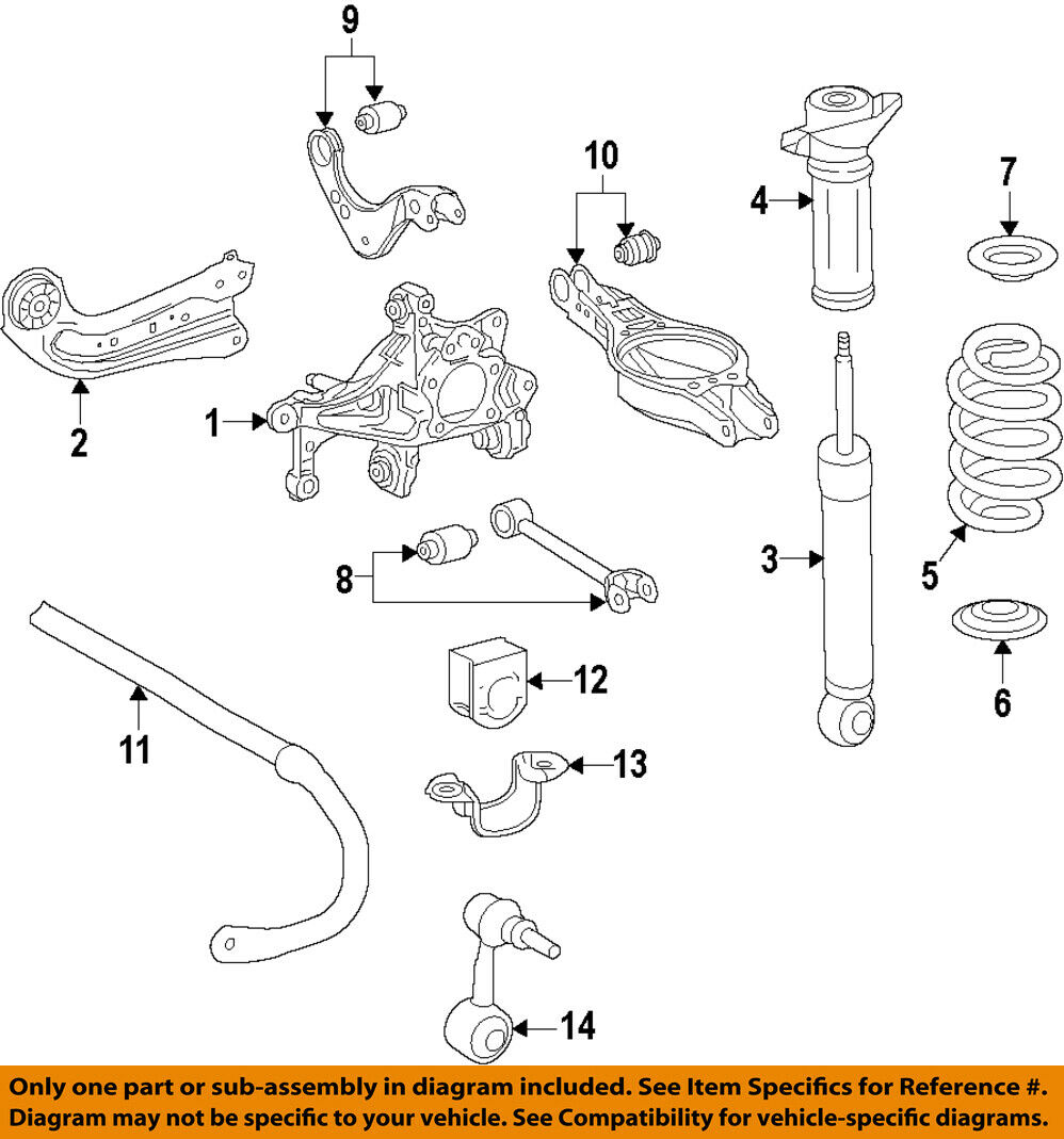 TOYOTA OEM 2018 Camry Rear Suspension-Upper Control Arm 4879006010