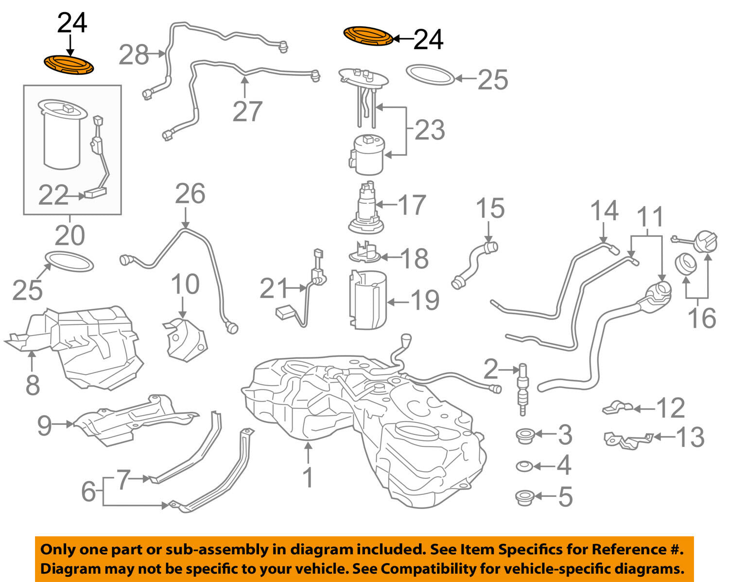 TOYOTA OEM Fuel System-Retainer Ring 7714406040
