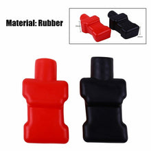 2PCS Car Battery Negative Positive Terminal Covers Cap Boot Insulating Protector