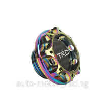 JDM TRD CARBON FIBER Sticker with ALUMNIUM NEO Billet Engine Oil FILLER Cap