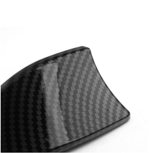 1pcs Shark Fin Decoration Antenna Carbon Fiber Look ABS Universal For Car Roof