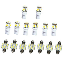 15pcs T10 LED SUV Car Interior Dome Map Lamp Light Bulbs Pckage Kit Accessories