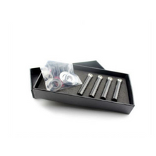 4Pcs Carbon Fibre Interior Insert Door Lock Knob Pins Kit For Car Truck SUV Auto