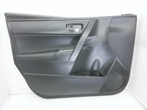 17 18 19 Toyota Corolla Front Left Interior Door Panel 67620-02R13-C3 Black