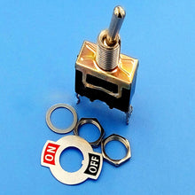 Heavy Duty ON/OFF Small SPST Toggle Switch Miniature & Waterproof Cover 15A
