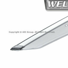 WELLvisors For Honda Civic 16-20 Insight 19-20 Sedan Side Window Visors Chrome