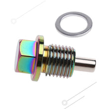 1 pc M14*1.5 Aluminum Alloy Magnetic Oil Drain Plug Bolt Sump Nut Colorful