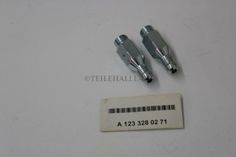 2x Neu Original Mercedes W123 Schraube Hydraulikanlage Federbein A1233280271