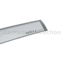 Wellvisors Rain Guards Deflectors For 2019-Up Toyota Corolla Hatchback Visors