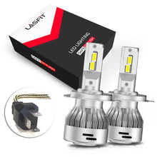 LASFIT 60W LED Headlight Bulbs High/Low Beam/Fog Light H11 9005 9006 9012 H7 H4