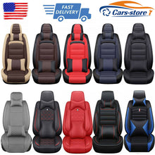 5-Sit Car Seat Covers Protector Cushion PU Leather Interior Accessoris For Honda