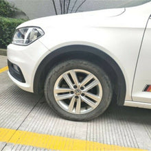 2Pcs 5.5CM Car Fender Flares Wheel Eyebrow Trim Protector Cover Black Rubber Lip