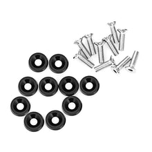 10pcs JDM Billet Aluminum Fender Bumper Washer Engine Bay Bolt Kits Multi-Colors