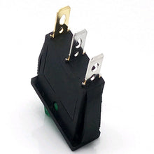 12V On/Off Large Rectangle Rocker Switch LED Lighted Car Dash Boat 3-Pin SPST