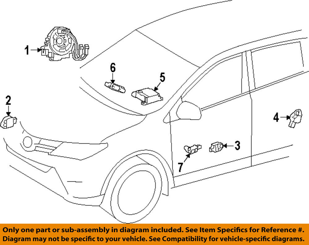 TOYOTA OEM 2018 C-HR Air Bag-Side Impact Sens 8983147050