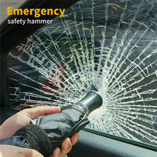 Multifunctional Car Umbrella Windshield Sun Shade Visor 57"x31" w/ Safety Hammer