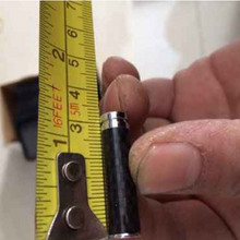 4Pcs Carbon Fibre Interior Insert Door Lock Knob Pins Kit For Car Truck SUV Auto