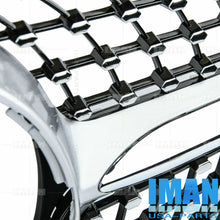 Sport Model Diamond Grille For Mercedes W212 Grill E250 E300 E350 E500 2014-2016