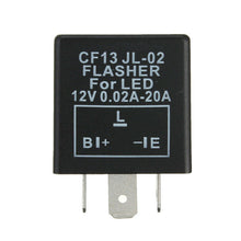 3-Pin 12V Car Flasher Relay Fix LED Light Turn Signal Hyper Flash CF13 JL-02 Li