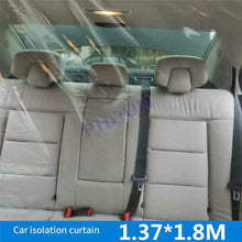 Car Taxi Air Conditioner Isolation Film Safety Partition Shield Protector Cover