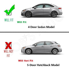 Wellvisors For 2020+ Corolla XSE Hybrid Window Vent Visor Rain Guard Deflector