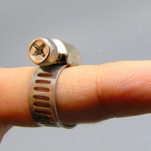 10x 1/2"-3/4" Adjustable Stainless Steel Drive Hose Clamps Fuel Line Gas Clamp B