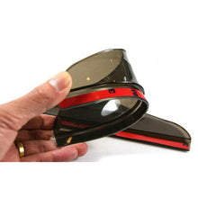 2x Universal Black Car Rear View Side Mirror Rain Boards Sun Visor Shade Shields