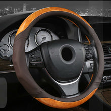 Synthetic Leather Auto Car Steering Wheel Cover Universal 15"/38cm Wear Durable